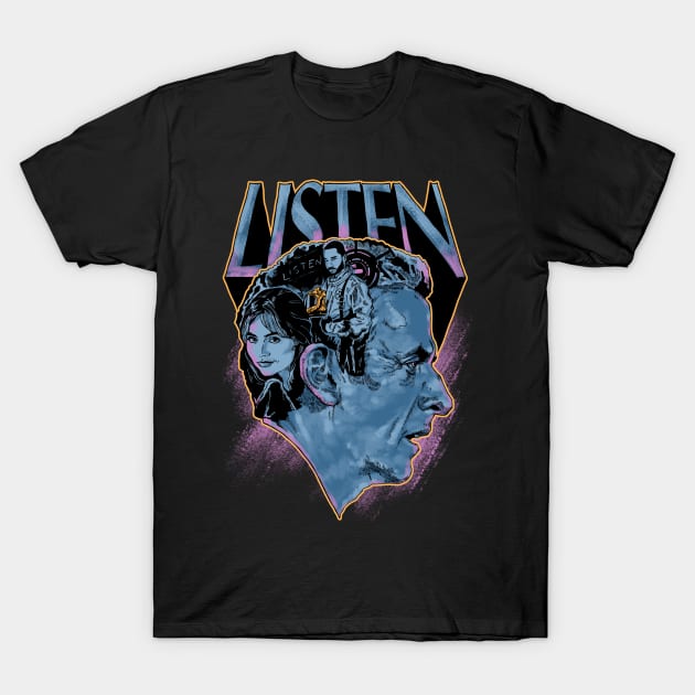 Listen T-Shirt by zerobriant